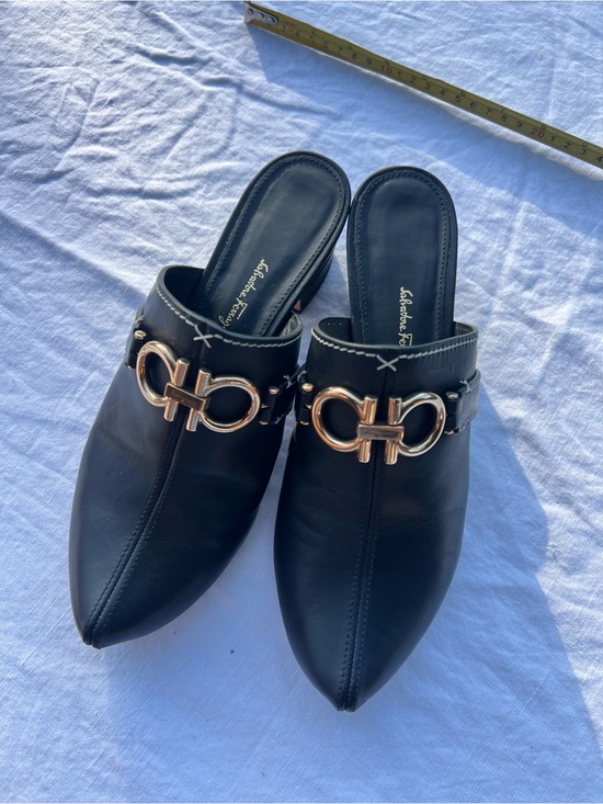 Salvatore Ferragamo Shoes - salvatore ferragamo phobos gancini mules